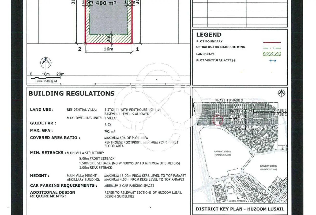 High-Potential Residential Plot | Huzoom Lusail