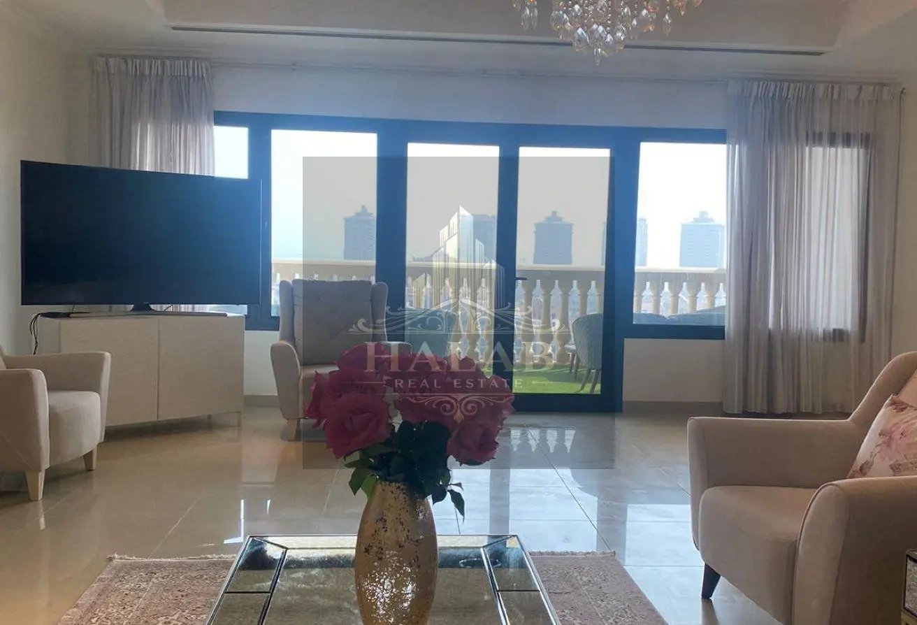 Apartment in The Pearl is available for rent, full
