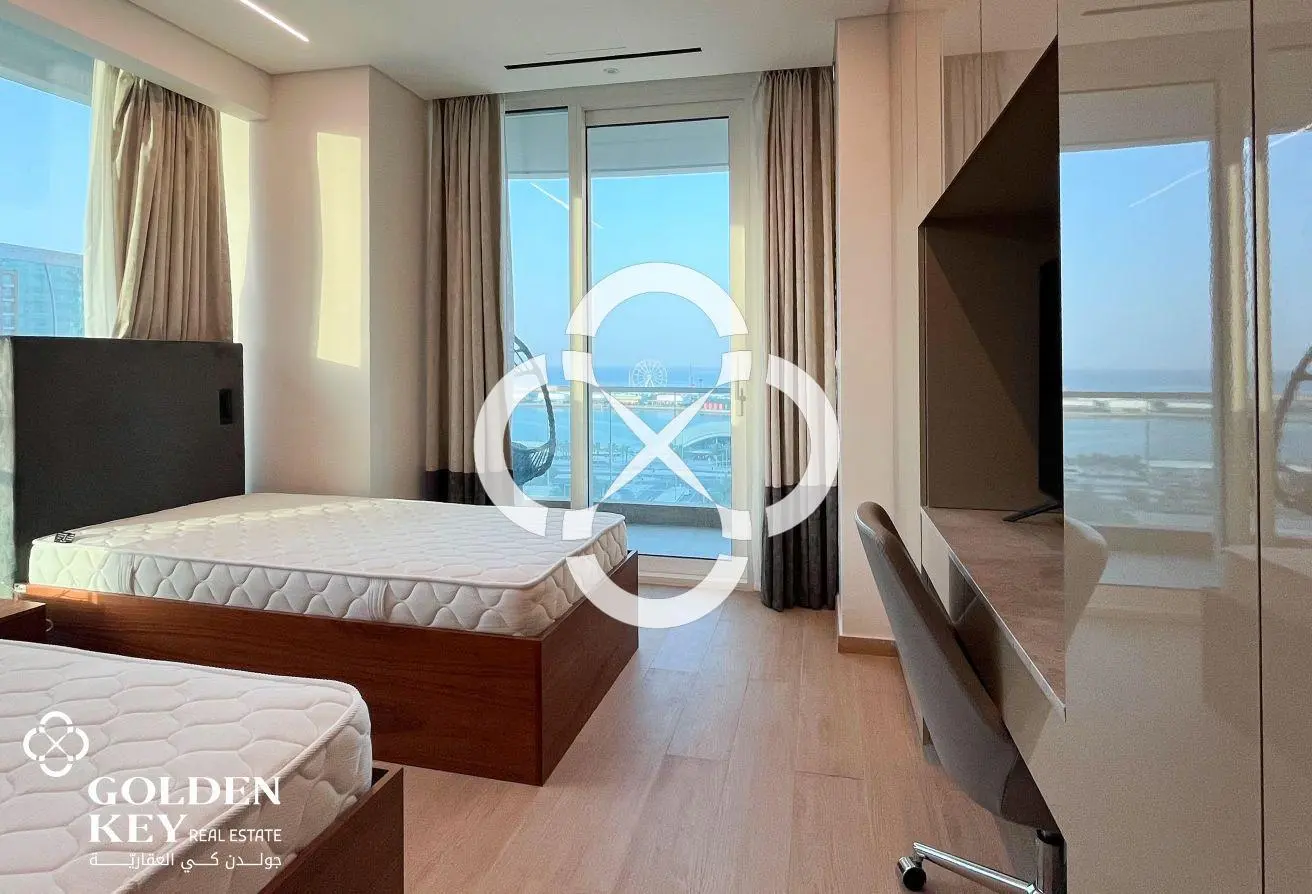 Cooling Included | 2BR with Balcony with Sea View