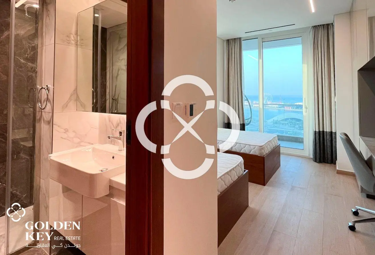 Cooling Included | 2BR with Balcony with Sea View