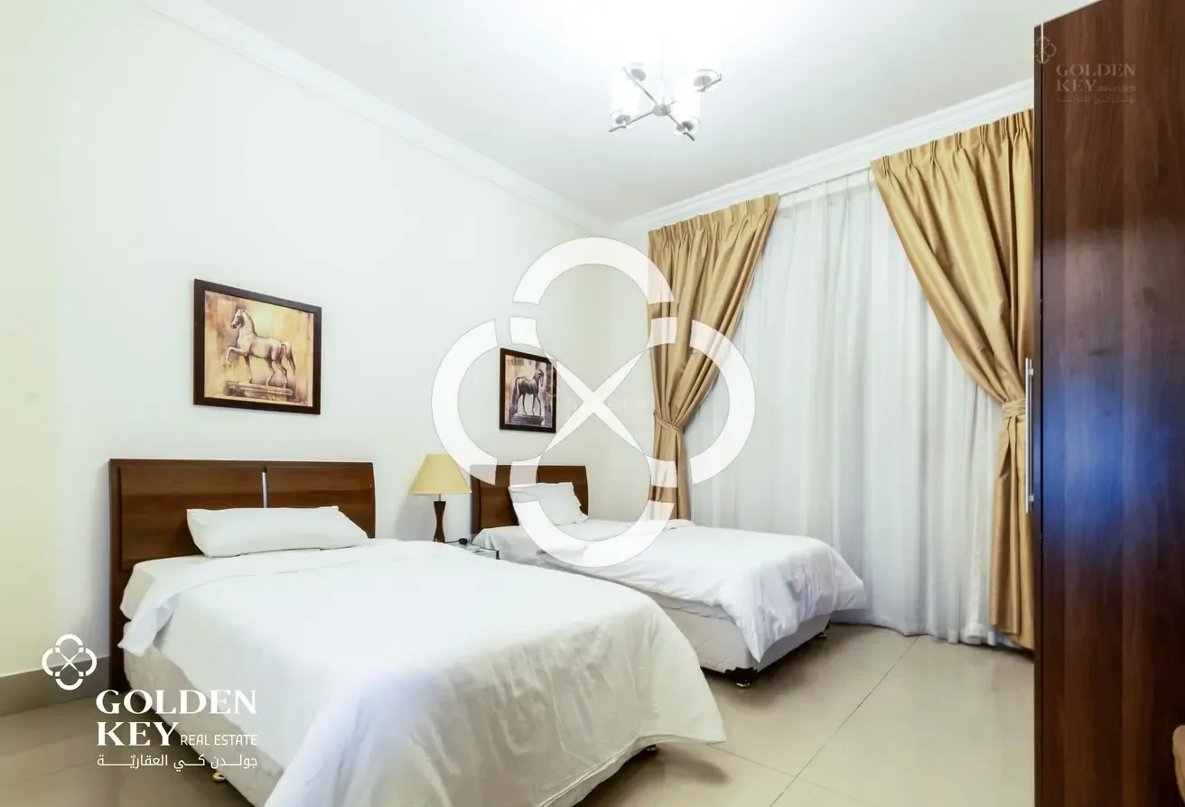 Furnished 2 Bedrooms with Amenities | Ain Khaled