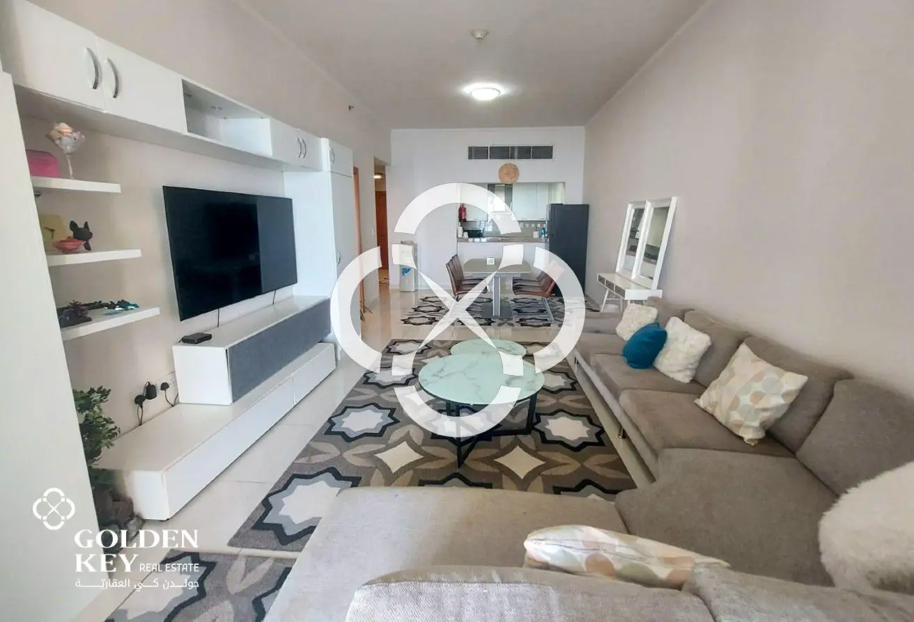 Furnished 2BR+Balcony with Sea View | Viva Bahriya