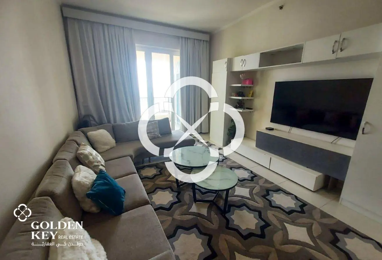 Furnished 2BR+Balcony with Sea View | Viva Bahriya