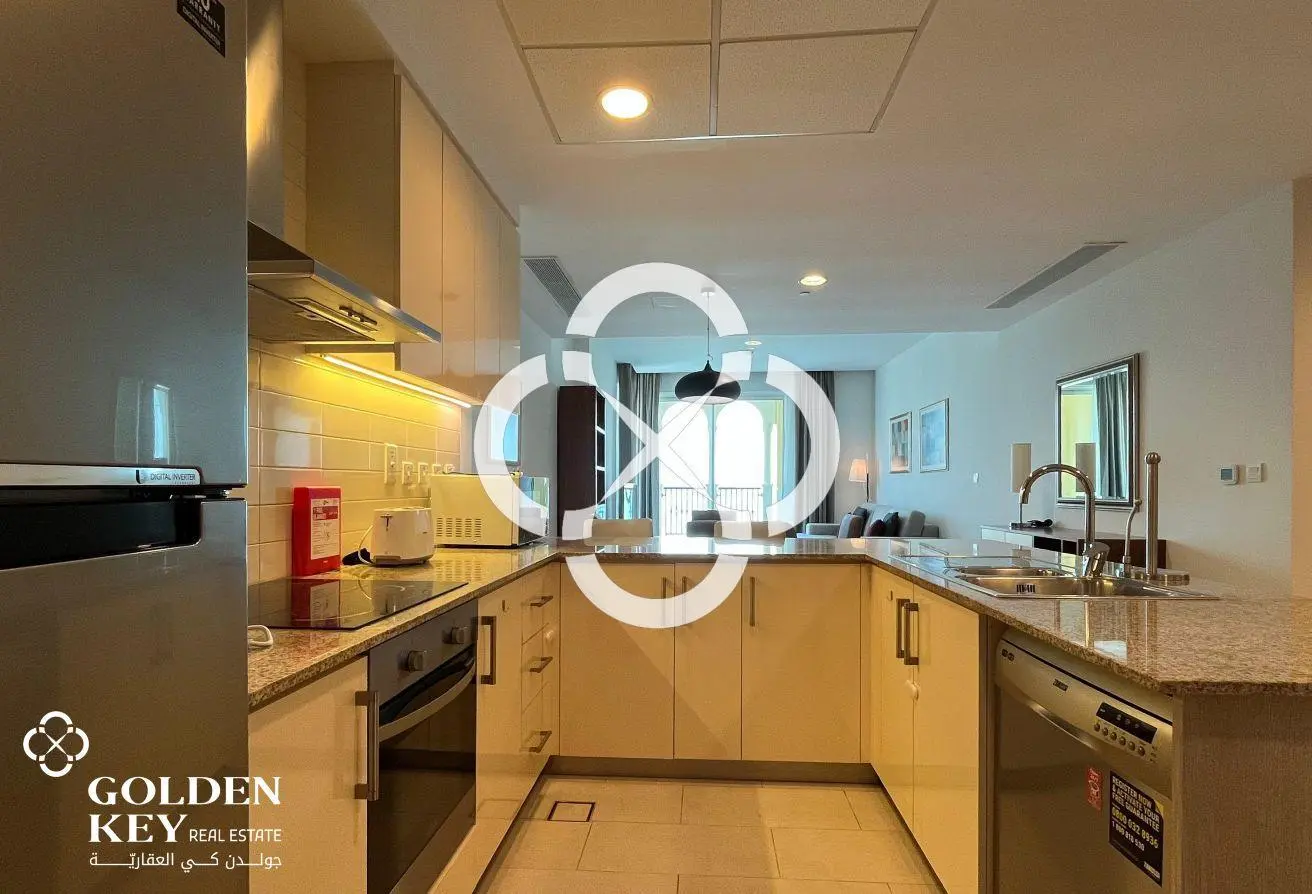 Furnished 1BR+Office w/ Sea View | Bills Included