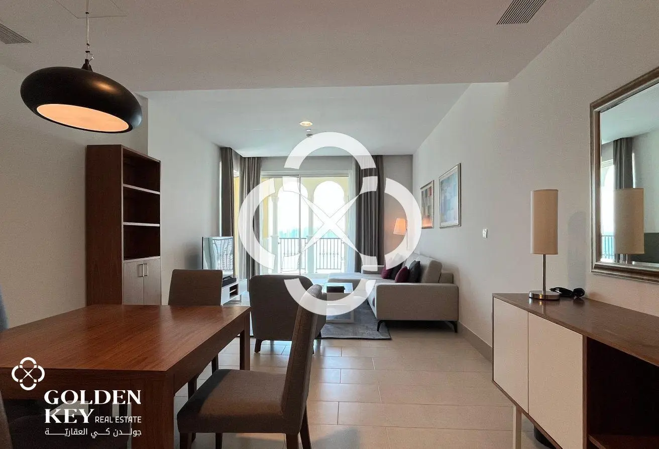 Furnished 1BR+Office w/ Sea View | Bills Included