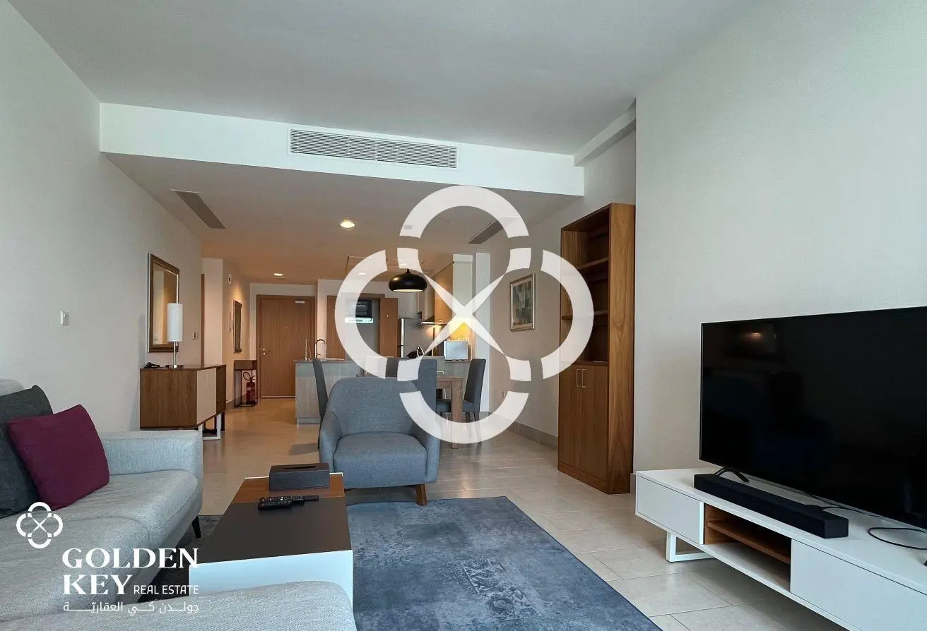 Furnished 1BR+Office w/ Sea View | Bills Included