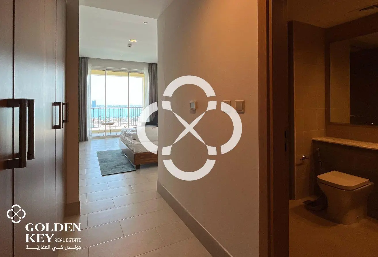 Furnished 1BR+Office w/ Sea View | Bills Included