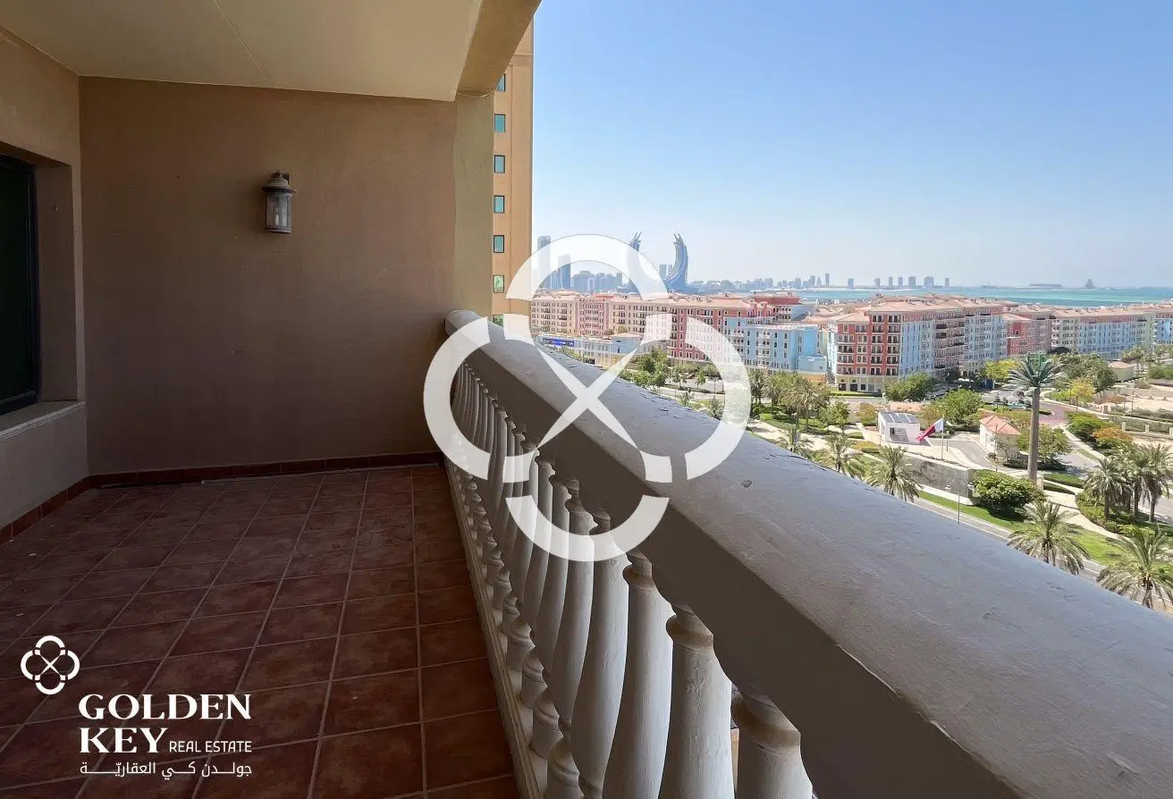 3BR+Maid w/ Balcony and Sea View in Porto Arabia