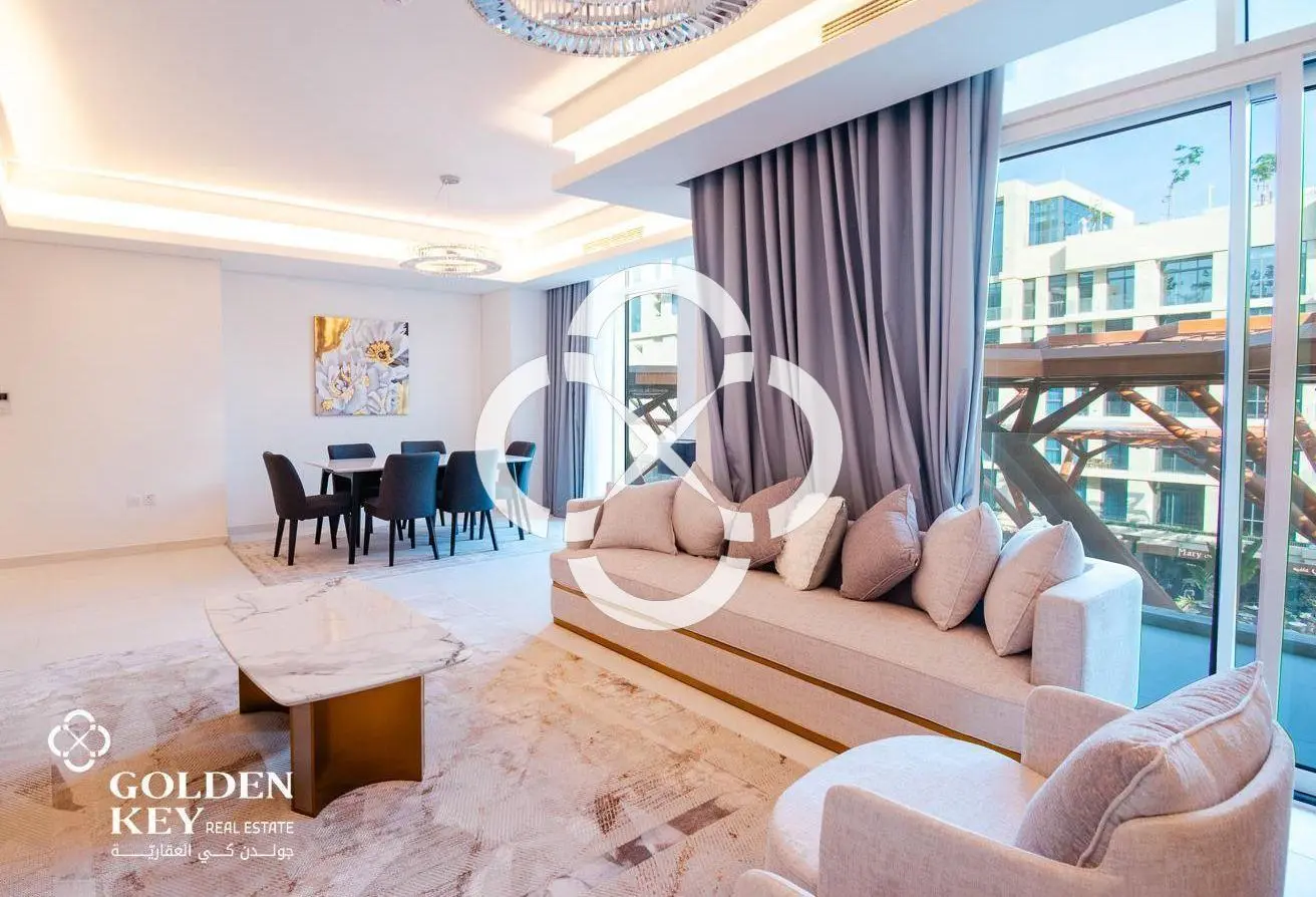 Modern 2BR+Maid| Fully Furnished | Spacious Layout