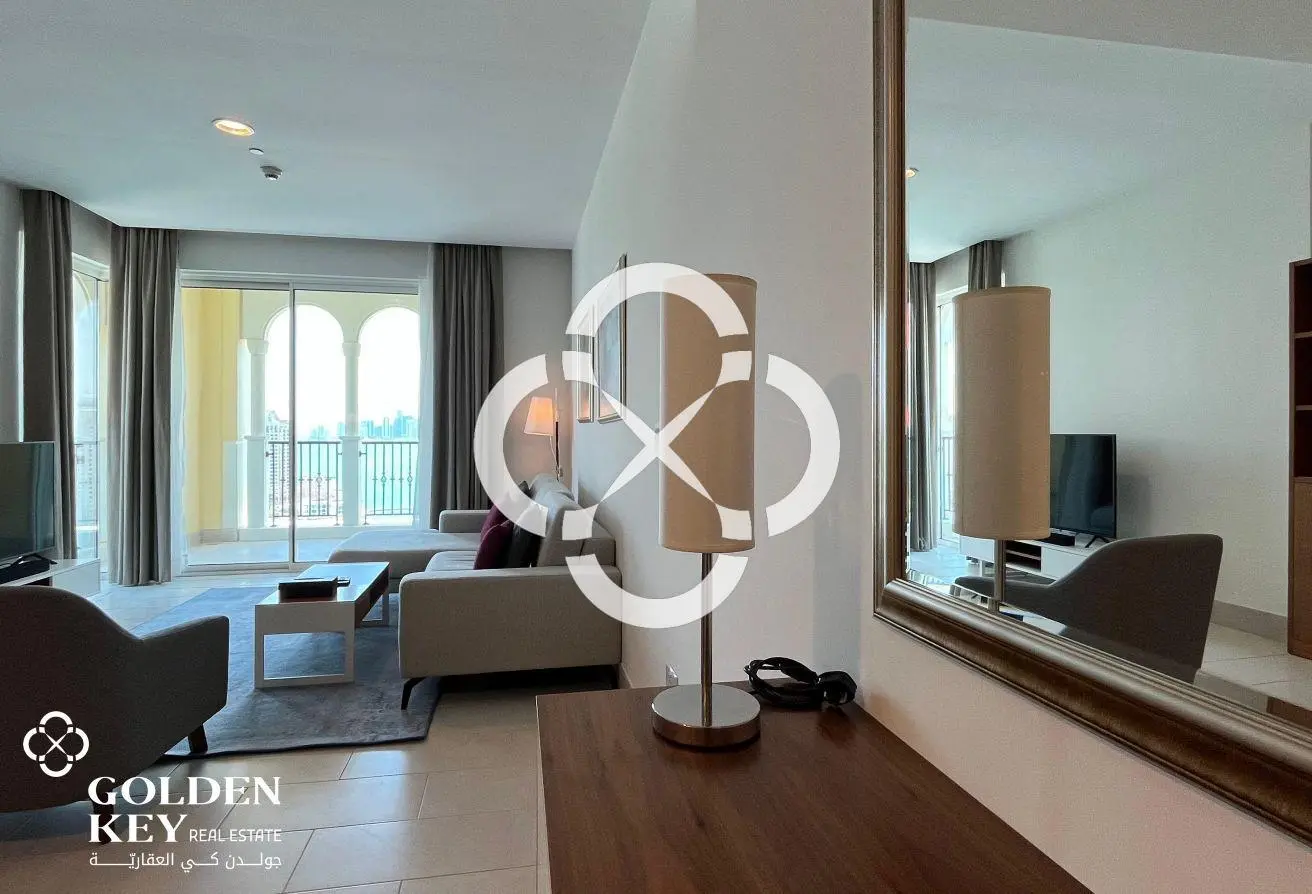 Bills Included | Furnished 1BR+Office w/ Sea View