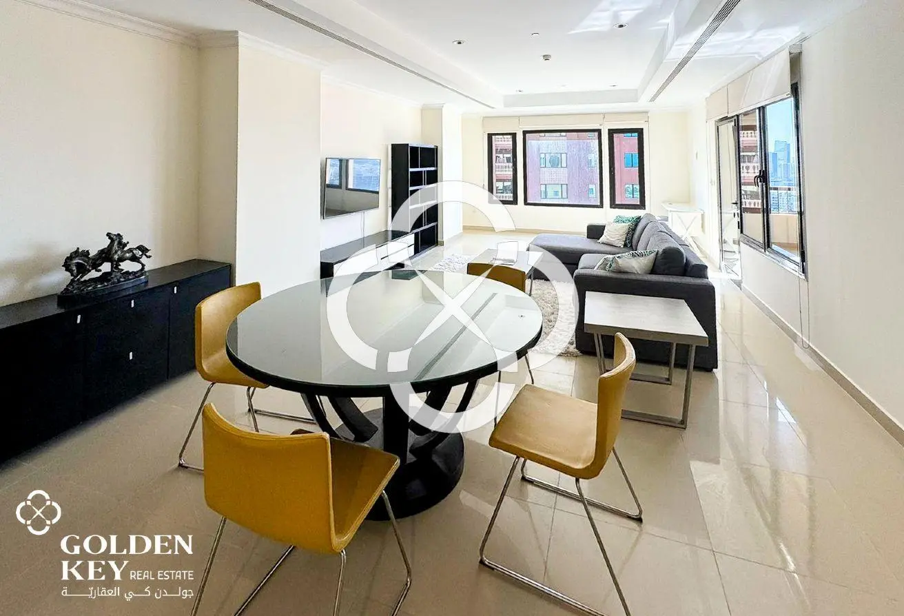 Marina View | Furnished 1BR+Office with Balcony