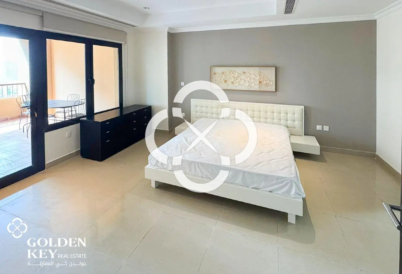 Marina View | Furnished 1BR+Office with Balcony