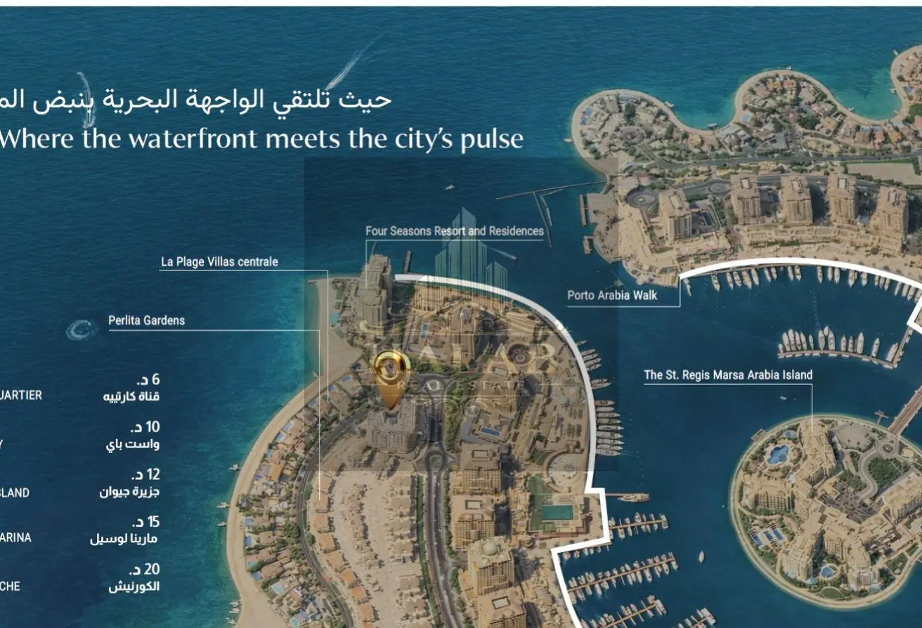 In the heart of The Pearl-Qatar, home to the large - view 3
