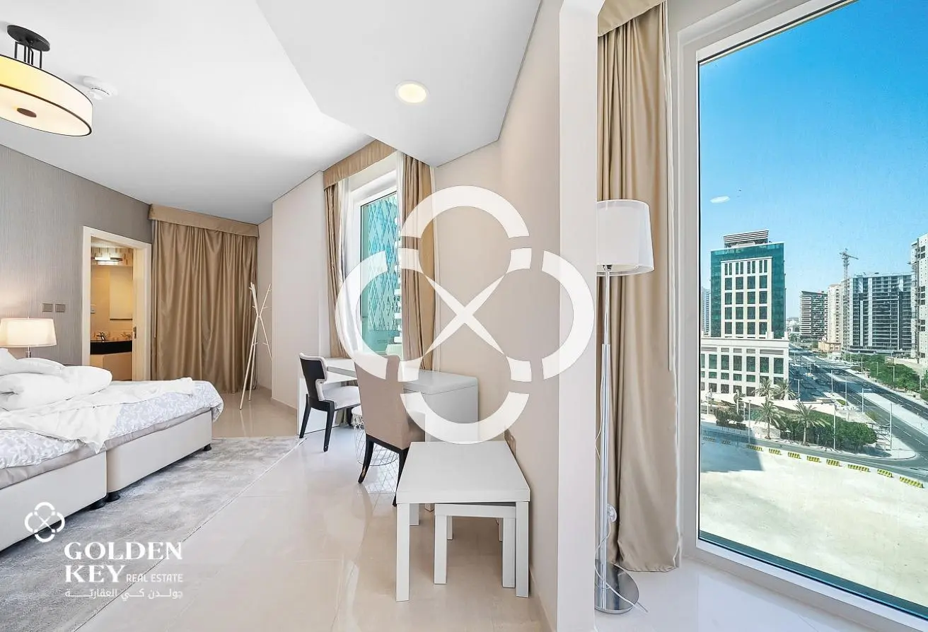 Luxury 1BR w/ Balcony in Lusail | Bills Included