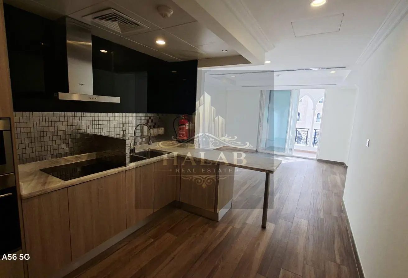 Semi-Furnished Studio with Balcony | Viva Bahriya
