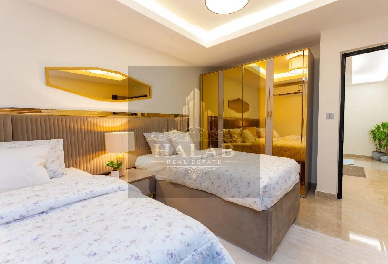 2 BR Apartment with Landmark View in Al Wukair