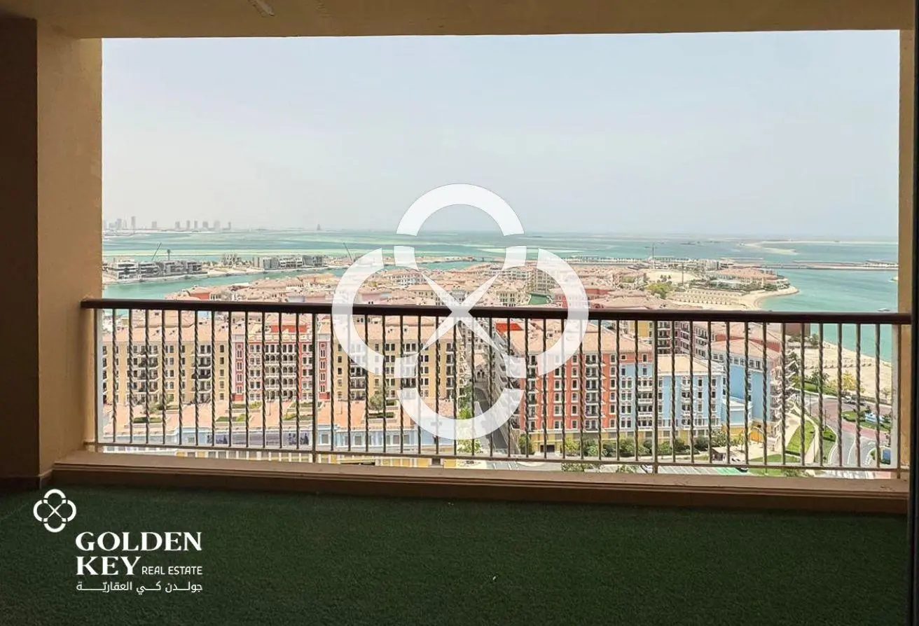 Sea View | Spacious Layout | Semi-Furnished 2BR