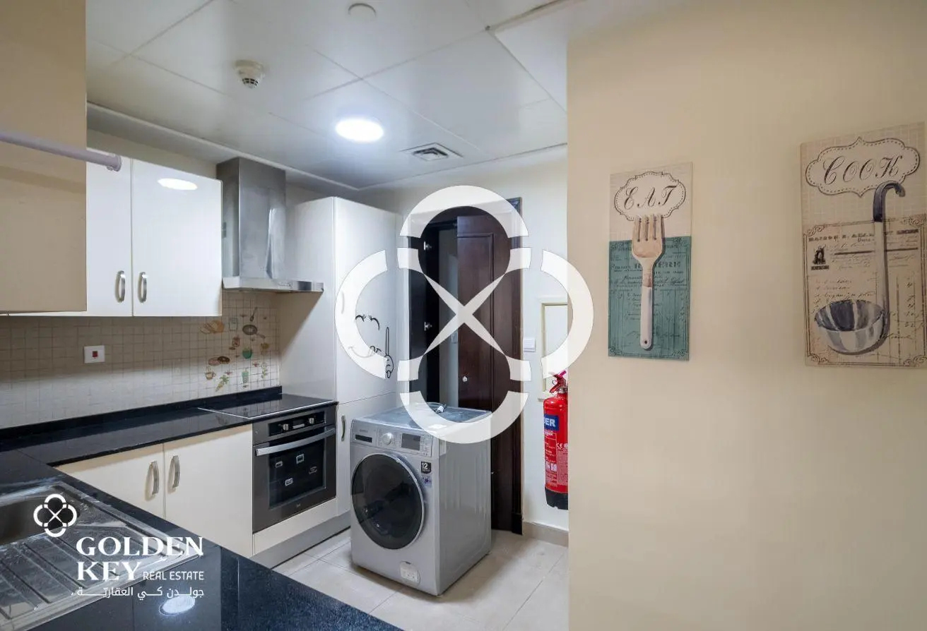 Furnished 1 Bedroom with Sea View | Porto Arabia