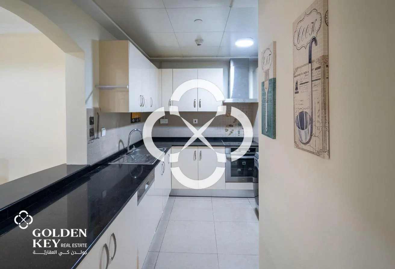 Furnished 1 Bedroom with Sea View | Porto Arabia