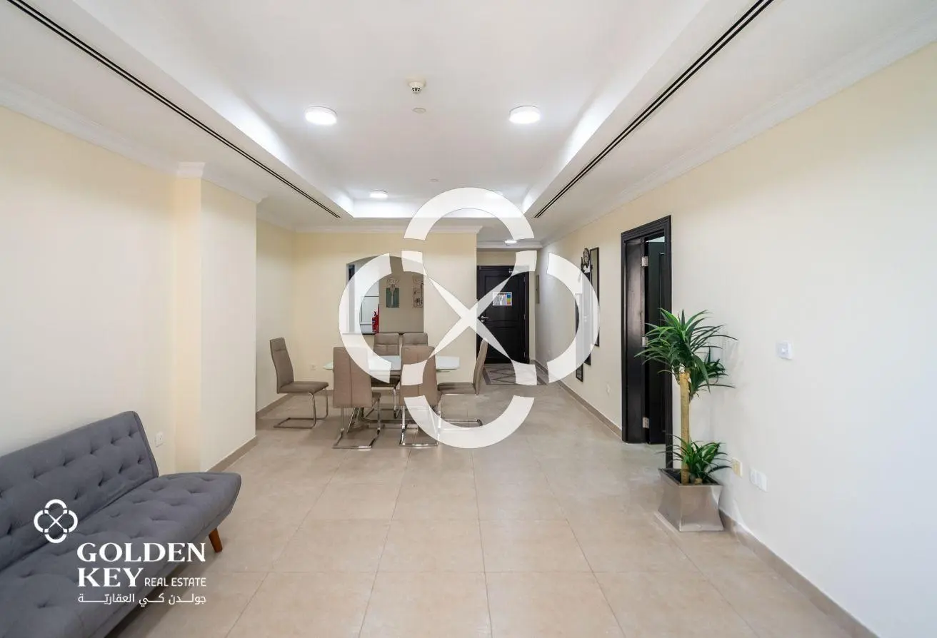Furnished 1 Bedroom with Sea View | Porto Arabia