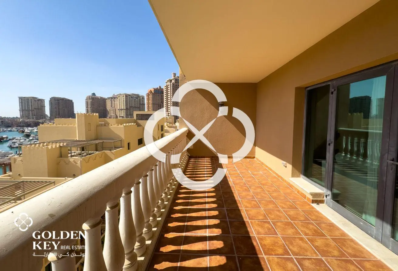 Marina View | Furnished 2BR w/ Balcony | The Pearl - view 3