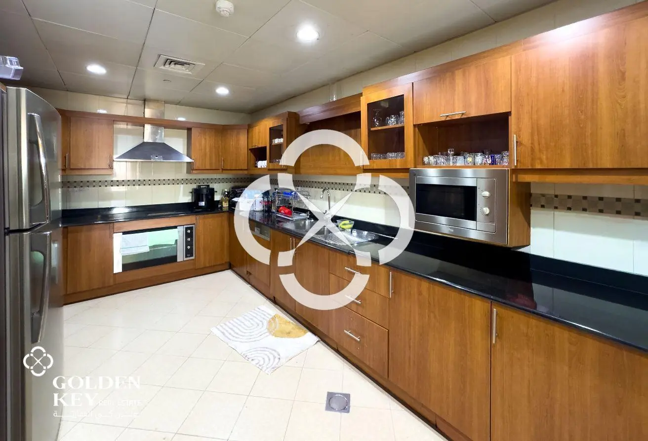 Marina View | Furnished 2BR w/ Balcony | The Pearl