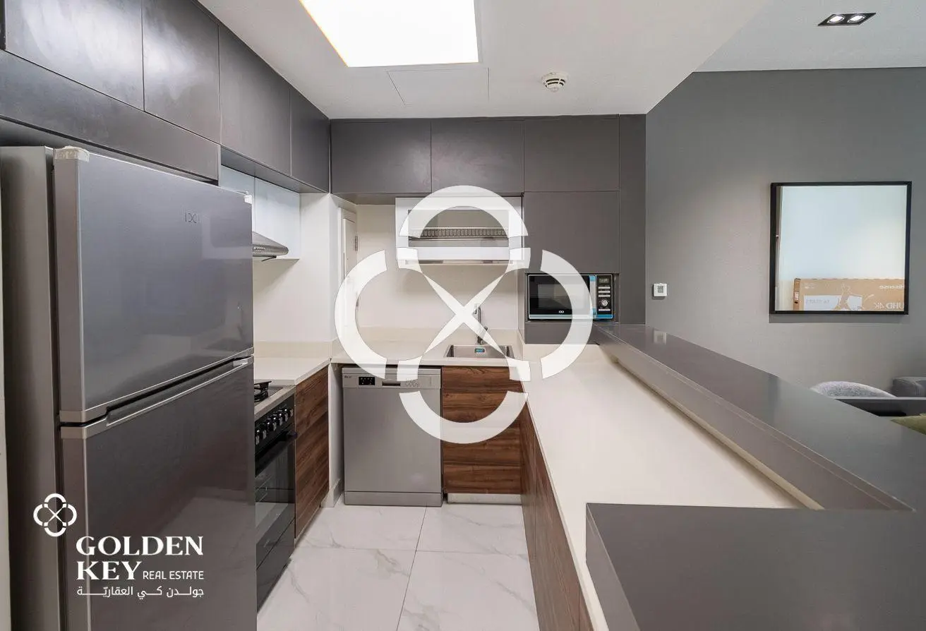 1BR with balcony- Fully furnished - Garden VIEW