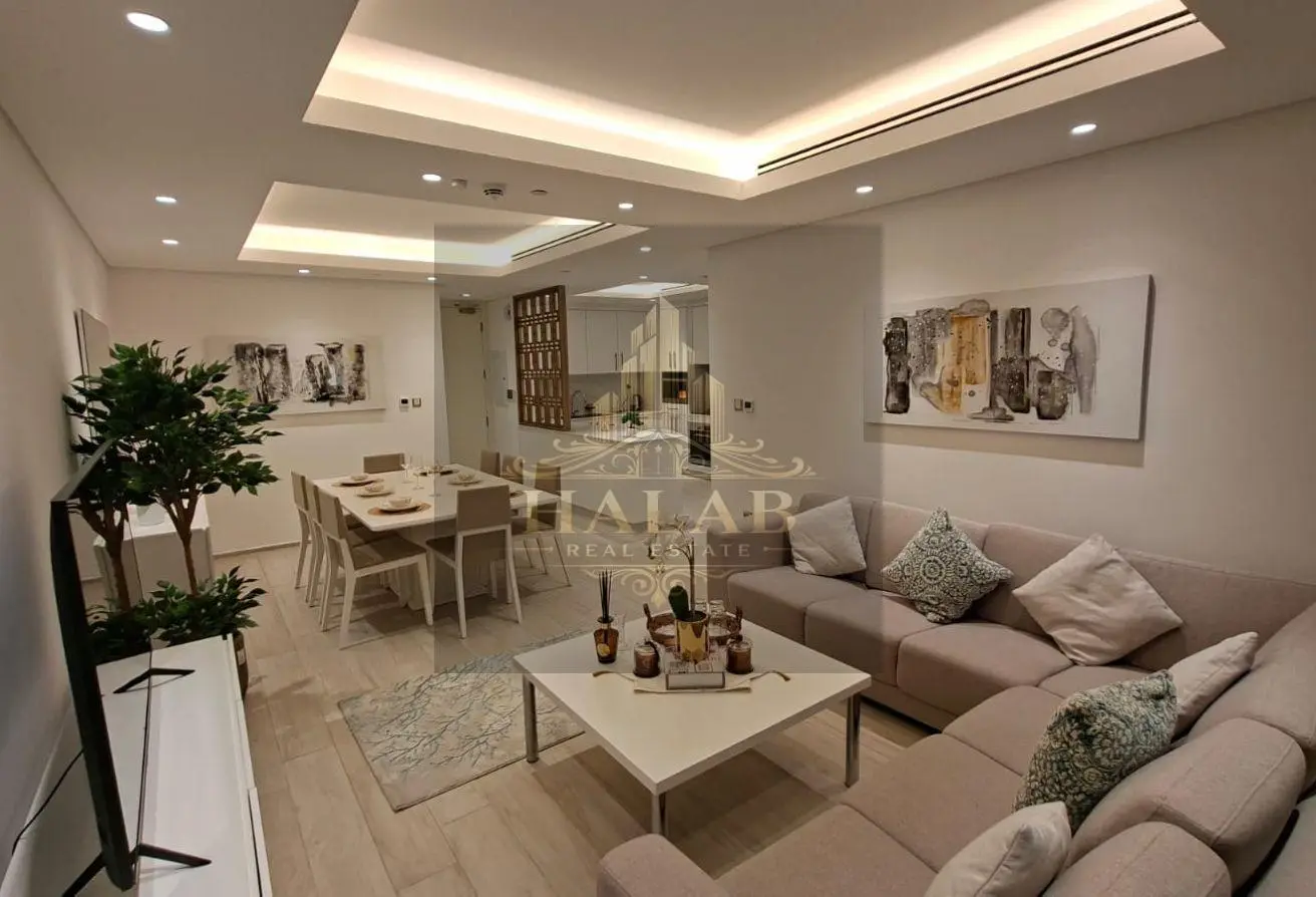 CHAIRMENT 3 Bedrooms FF INCLUDED BILLS in LUSAIL - view 3