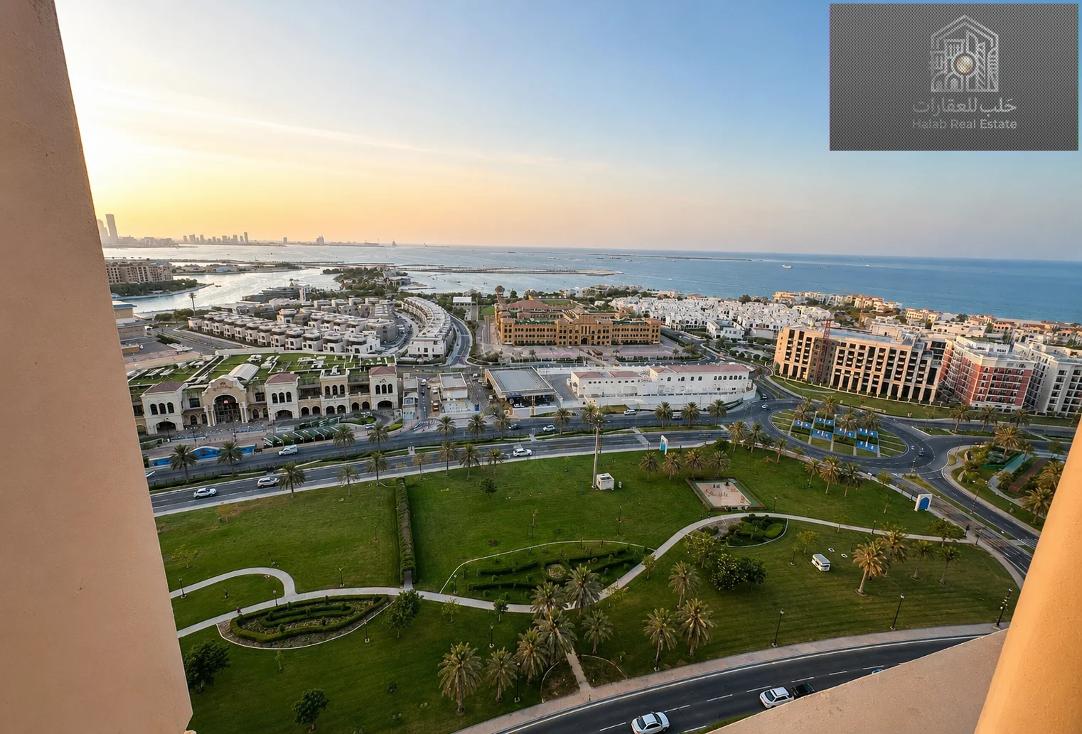 Sea view 2-bedroom luxury apartment with bills inclusive – Viva Central, The Pearl