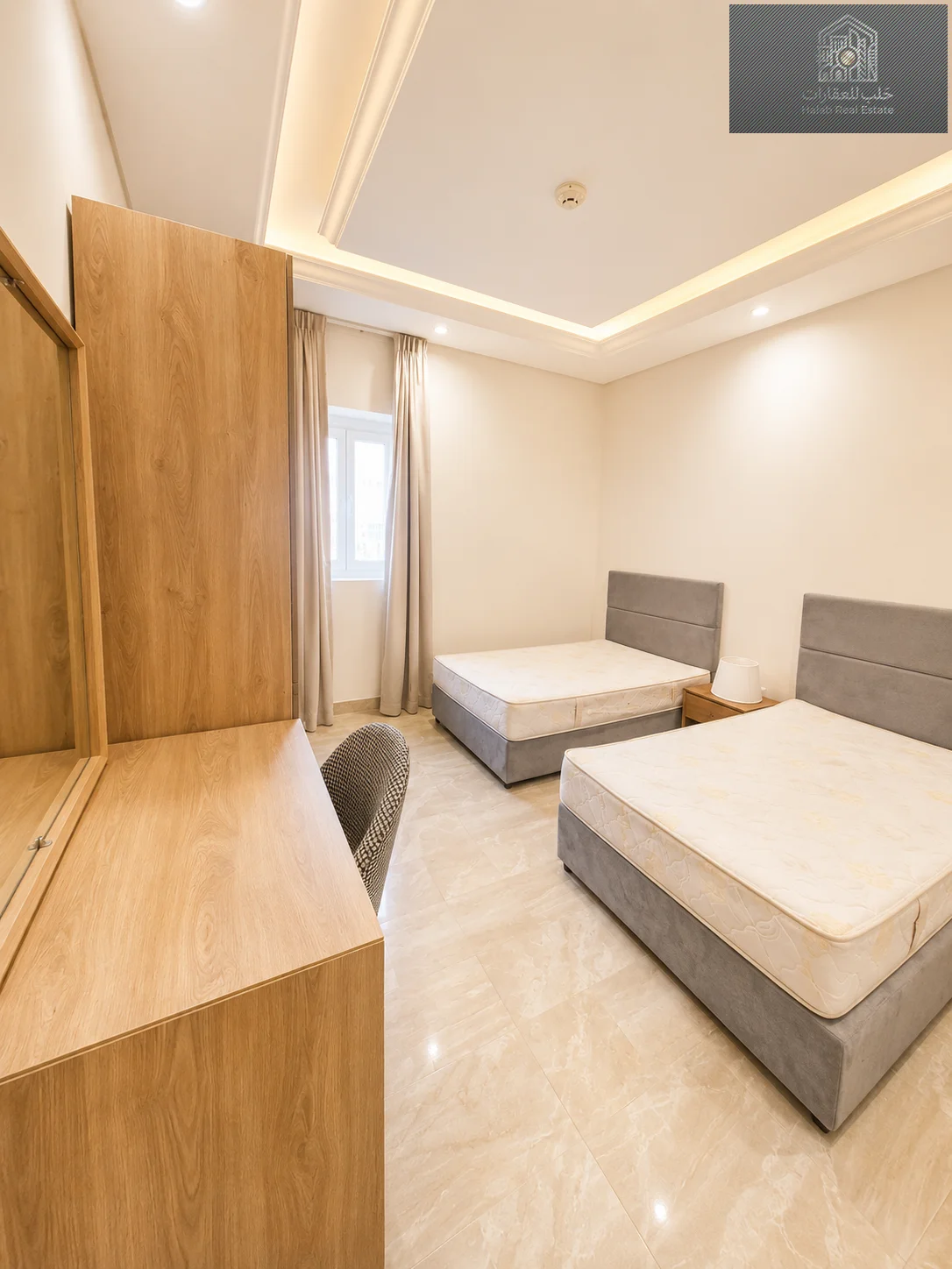 Fully furnished 2 bedroom apartment with maid room in Seef Lusail Tower 1