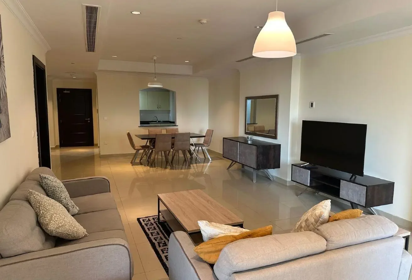 Furnished 1 Bed | Balcony | Porto Arabia | 7500