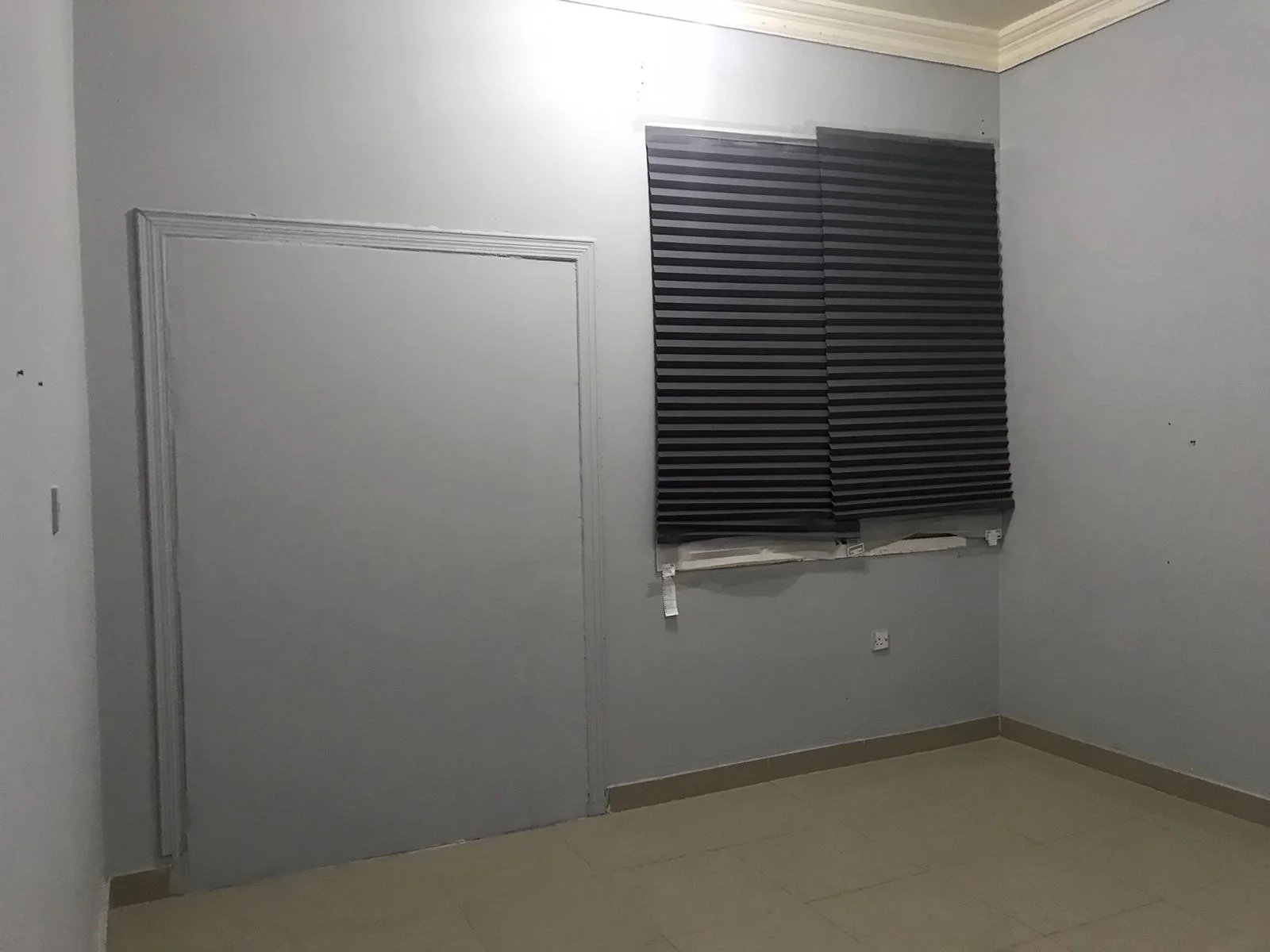 A large room and hall (two rooms, including a corridor), bathroom and comprehensive kitchen with split air conditioner, Al Kharaitiyat, 9-storey villa, ground floor inside the villa, 3300