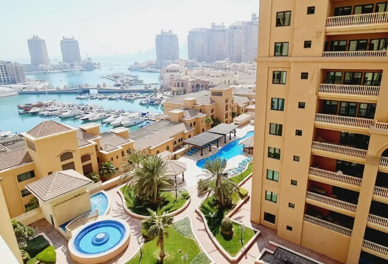 2 Bed | QAR 9000 | Porto Arabia | Balcony | Sea