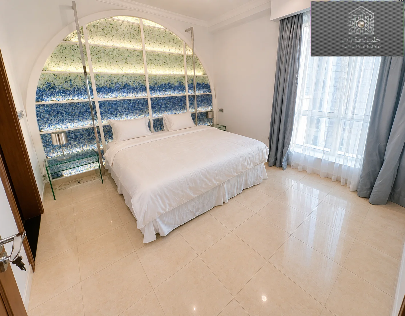 Sea view 2-bedroom luxury apartment with bills inclusive – Viva Central, The Pearl