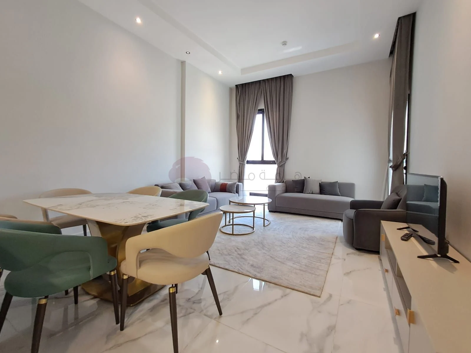 Fully Furnished 1-BR Apartment | The Pearl - view 2