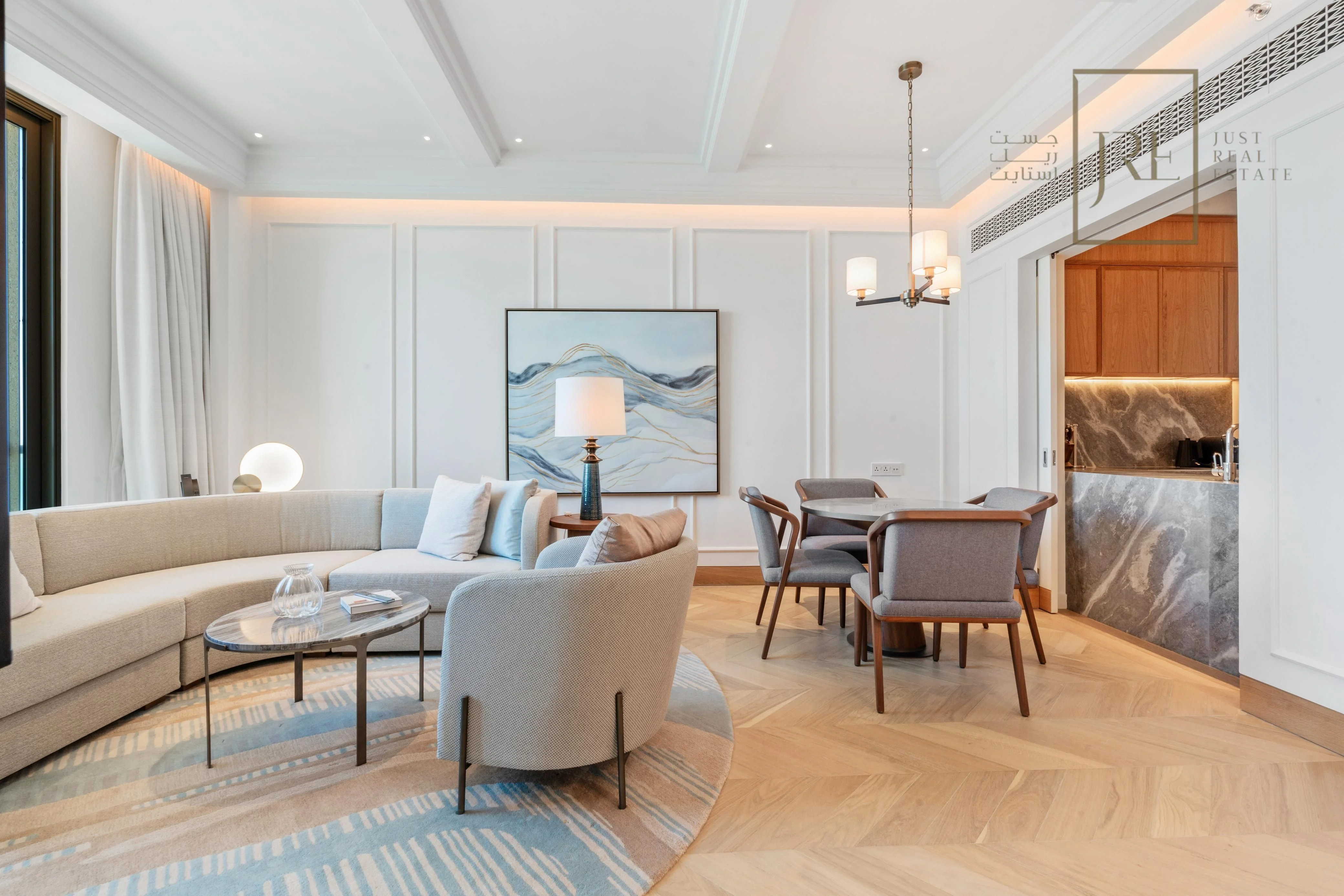 Furnished Studio Apartment in The Pearl | City View + Balcony