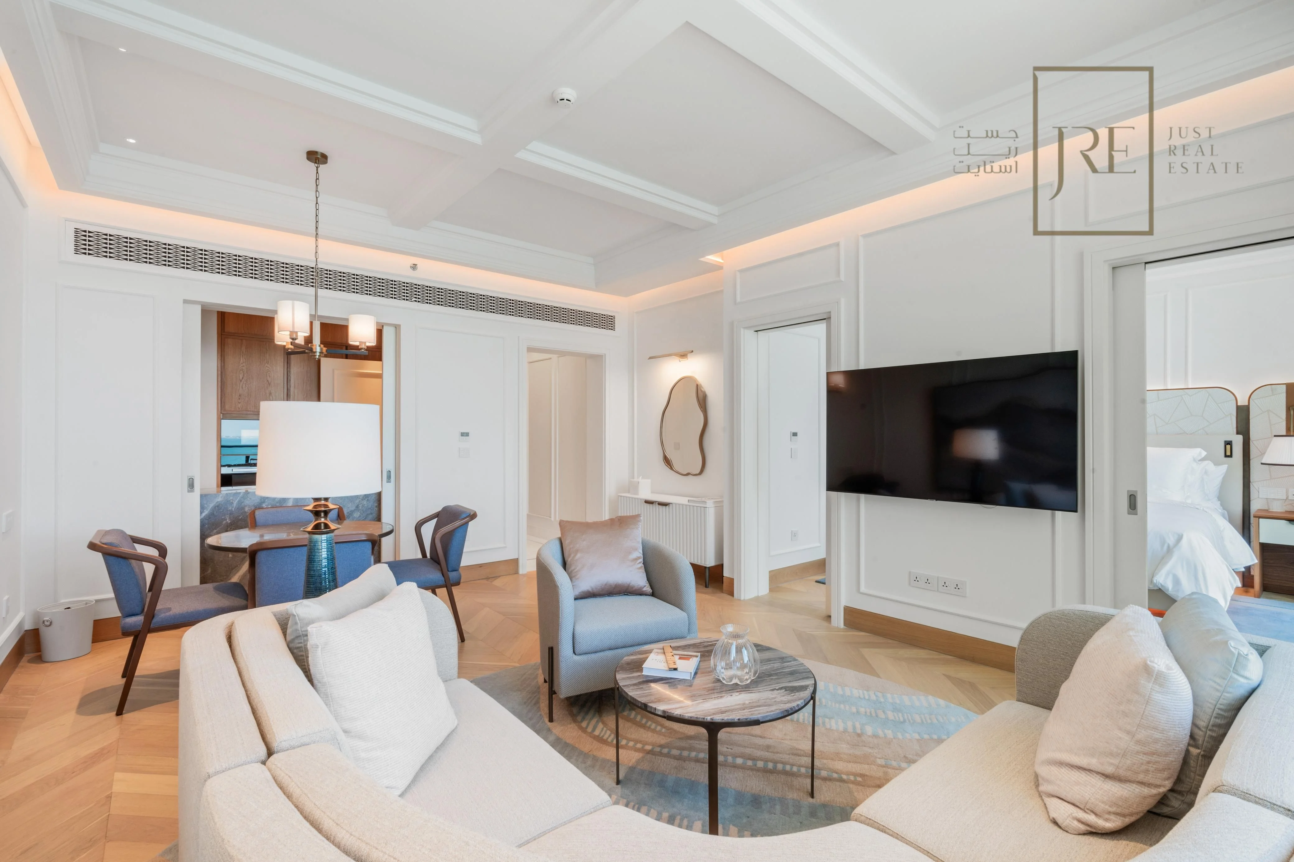 Furnished Studio Apartment in The Pearl | City View + Balcony