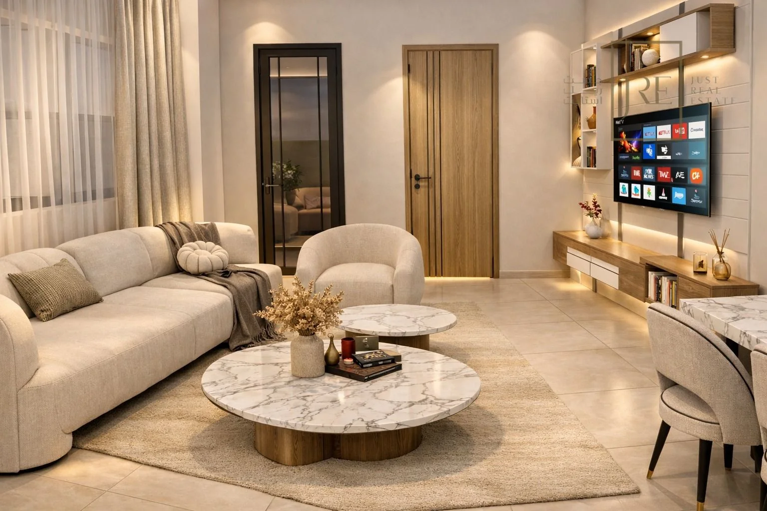 Furnished 1-Bedroom Apartment for Sale in Lusail | Flexible Payment Plan