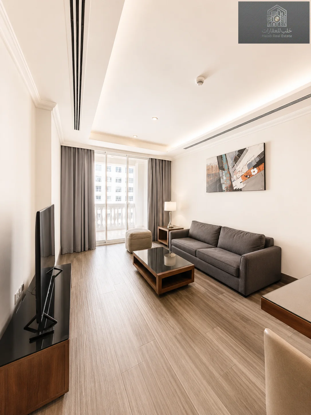 Exclusive 1-bedroom sea view apartment in Viva West, The Pearl - view 1