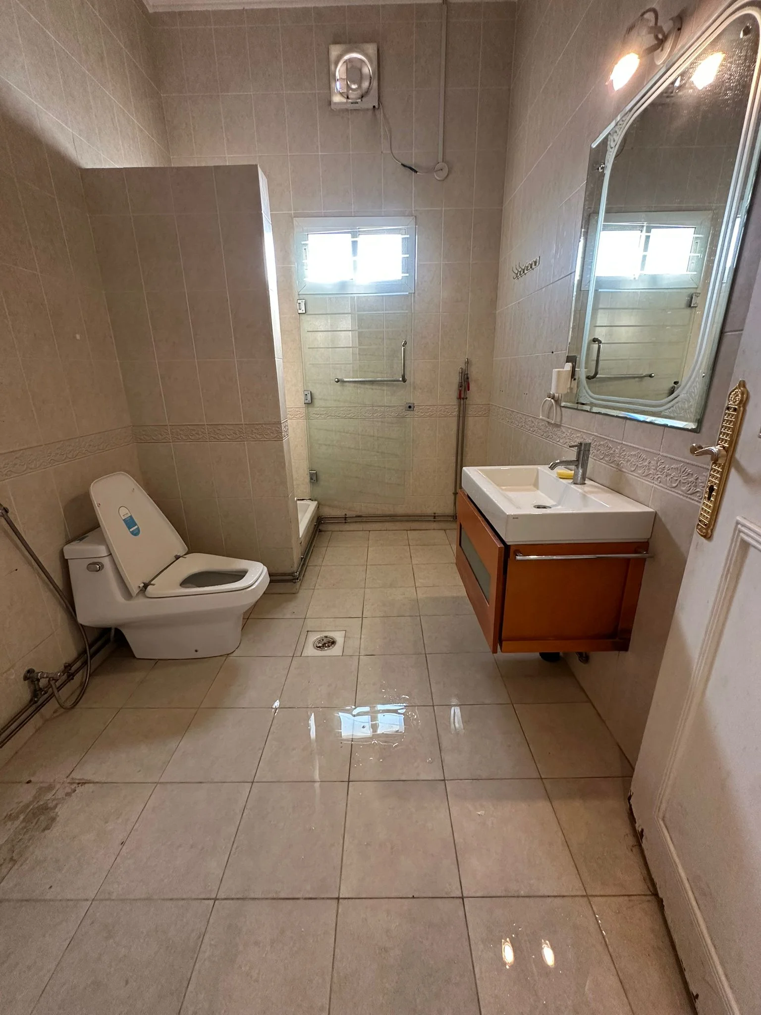 Spacious 1-Bedroom Apartment with Split A/C in Aziziyah | 80 sqm