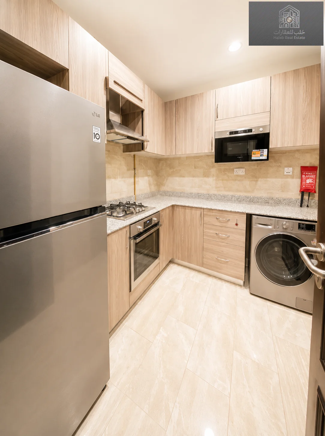Fully furnished 2 bedroom apartment with maid room in Seef Lusail Tower 1