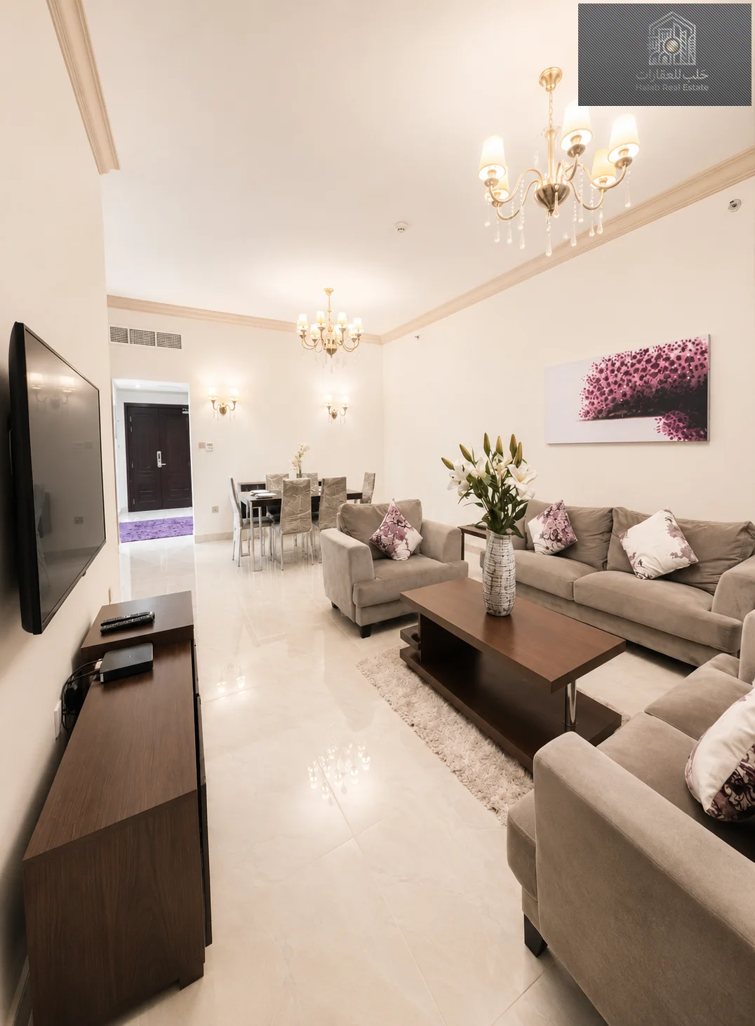 Luxury 2 Bedroom Fully Furnished Apartment in Al Sadd Tourist Apartments - view 1