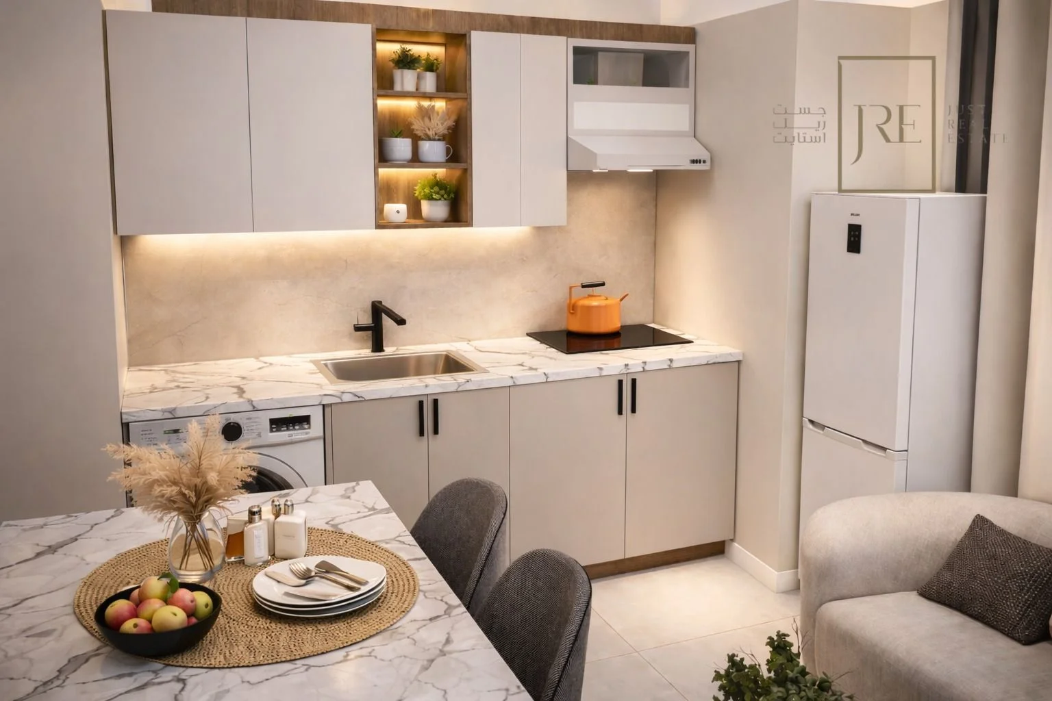 Furnished 1-Bedroom Apartment for Sale in Lusail | Flexible Payment Plan