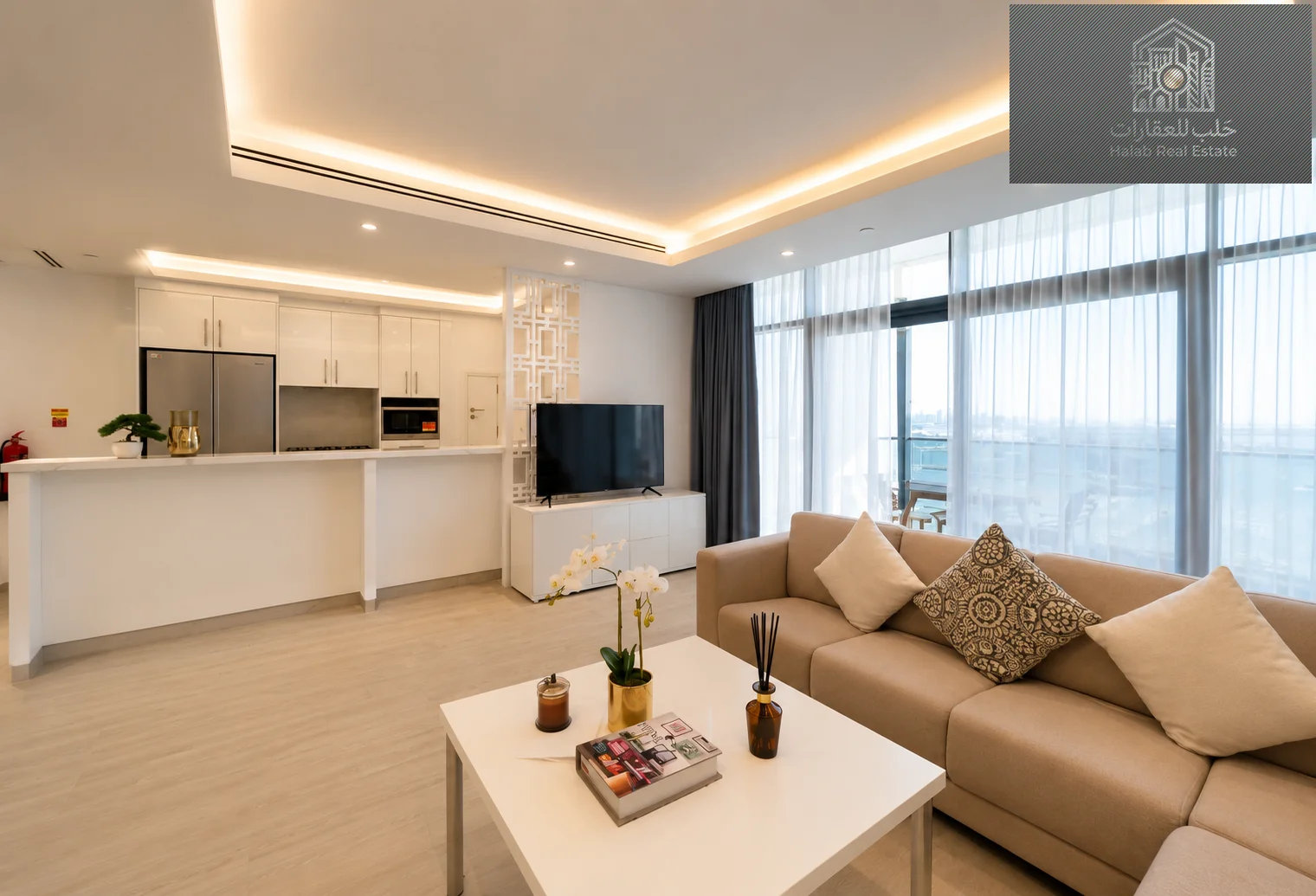 Premium 2-bedroom terrace apartment in Lusail Marina Heights