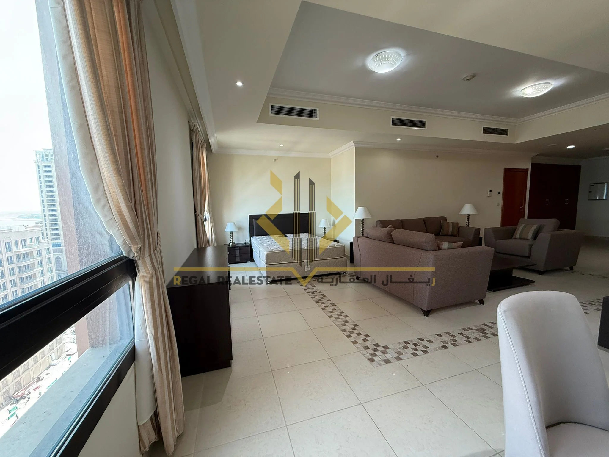 Fully Furnished Studio in Porto Arabia
