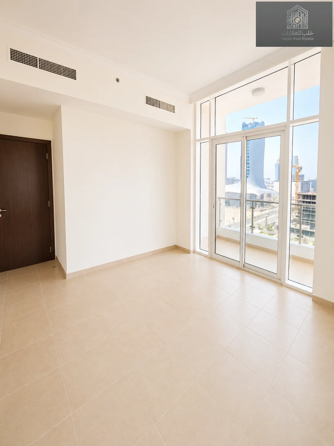 Modern 3-bedroom semi-furnished apartment in Marina 5, Lusail Marina Heights