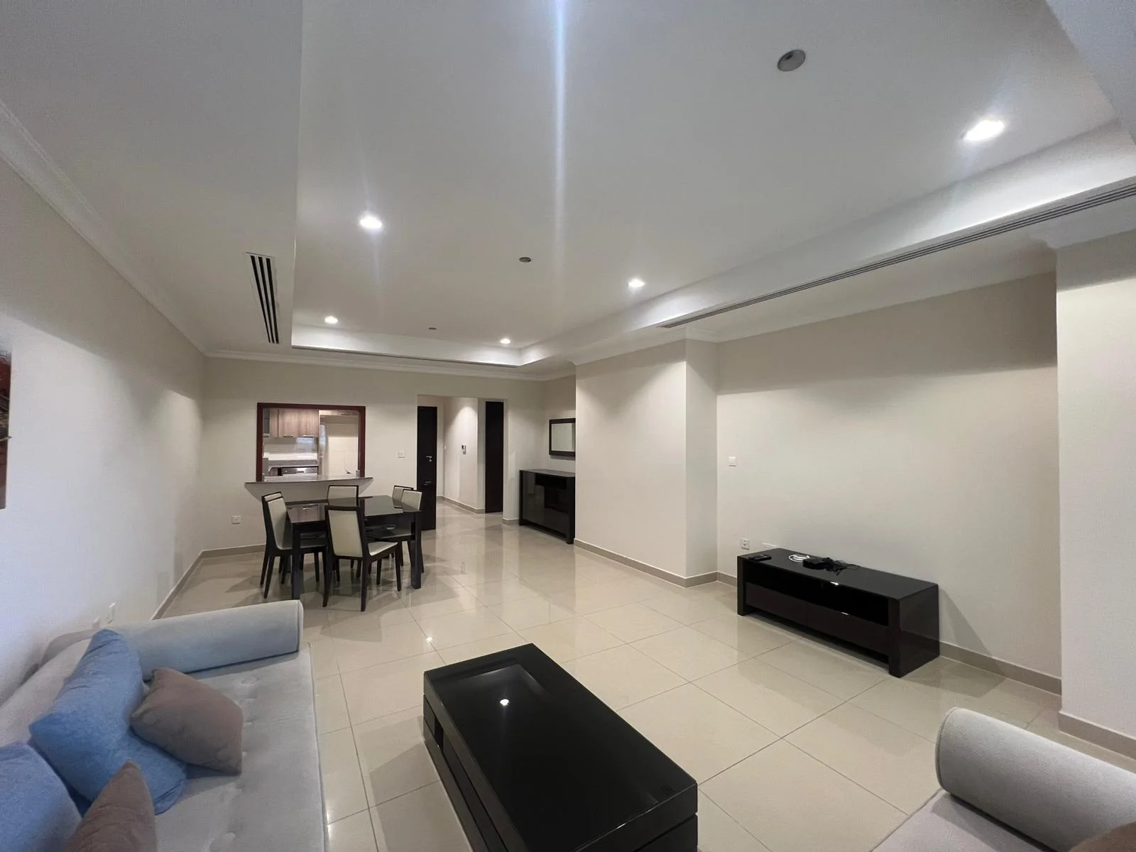 1BR + Office Room Apartment in The Pearl | Pool View | Fully Furnished