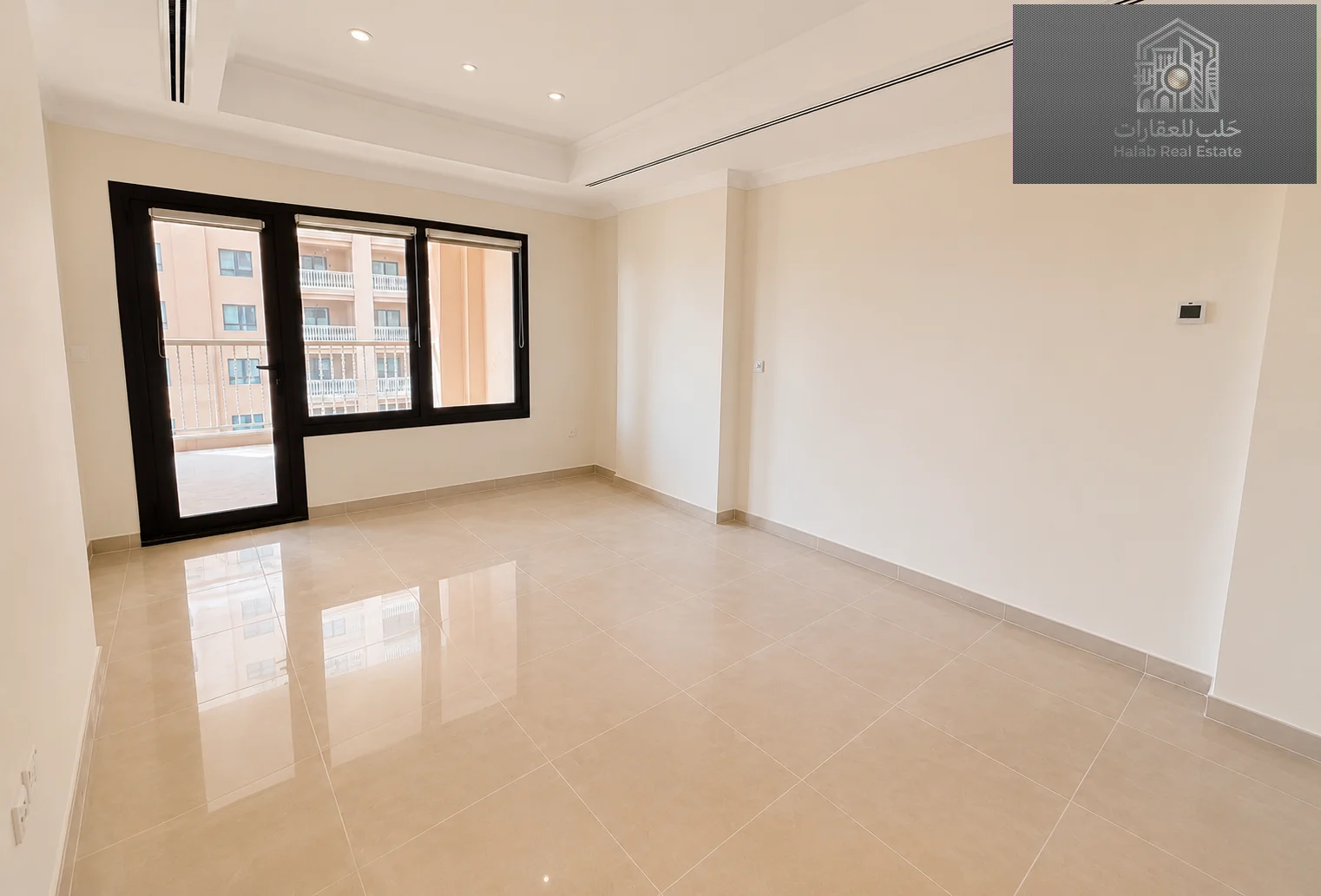 Spacious 1 Bedroom Apartment with Office and Maid Room in East Porto Drive, The Pearl