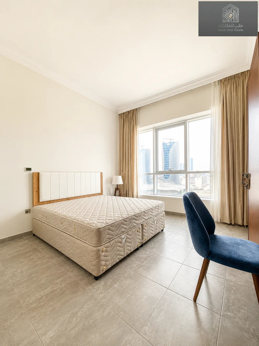 Modern luxury 2 bedroom fully furnished apartment in Marina 5, Lusail Marina Heights