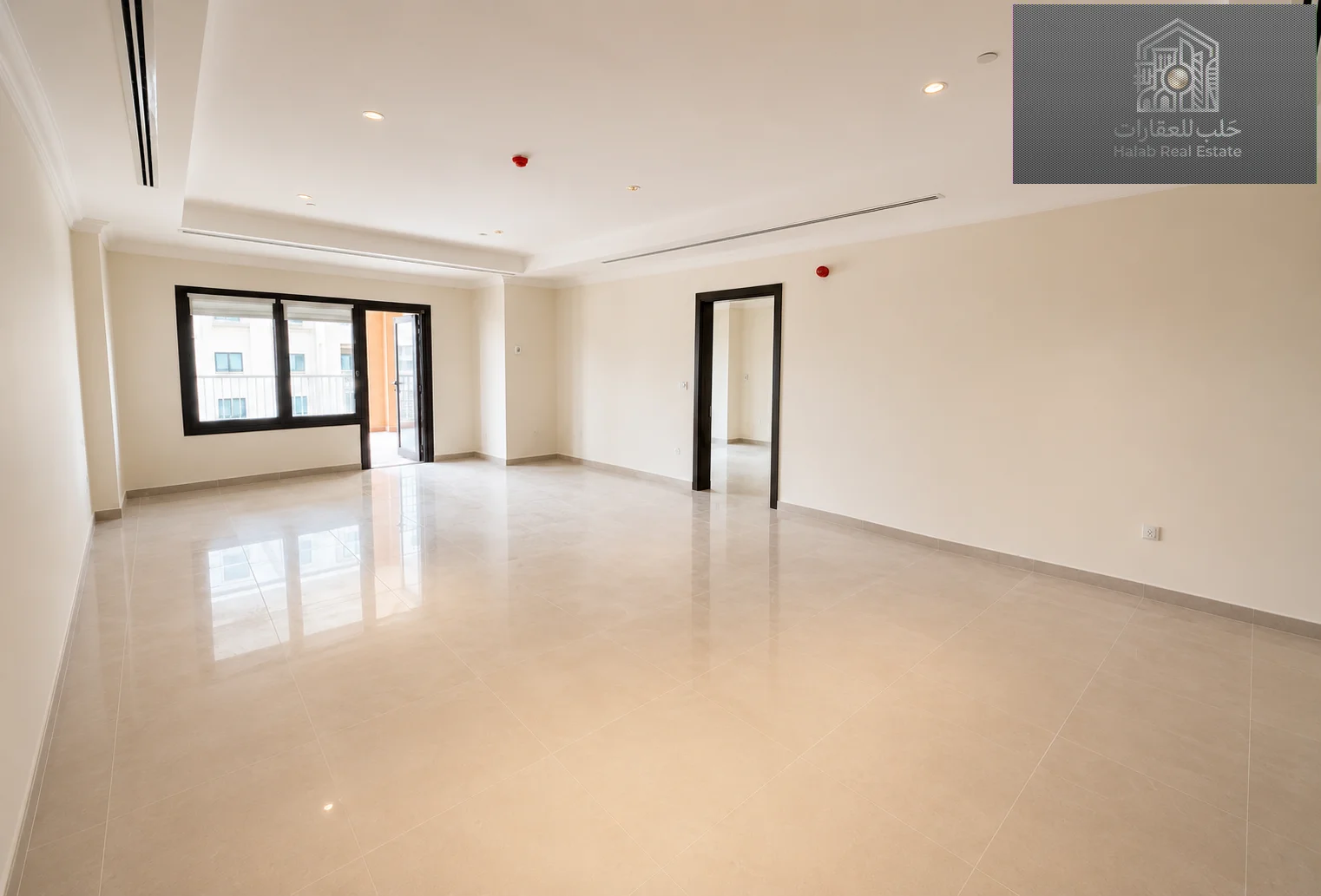 Spacious 1 Bedroom Apartment with Office and Maid Room in East Porto Drive, The Pearl